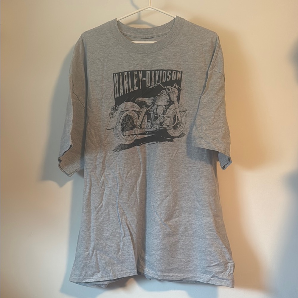 Harley-Davidson Gray Graphic T-Shirt